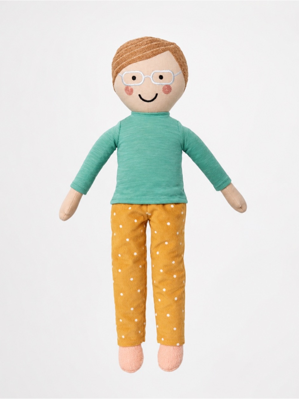Pillowfort Green Yellow Stuffed Doll Plush Toy Soft Kids Room Decor 19 Inch